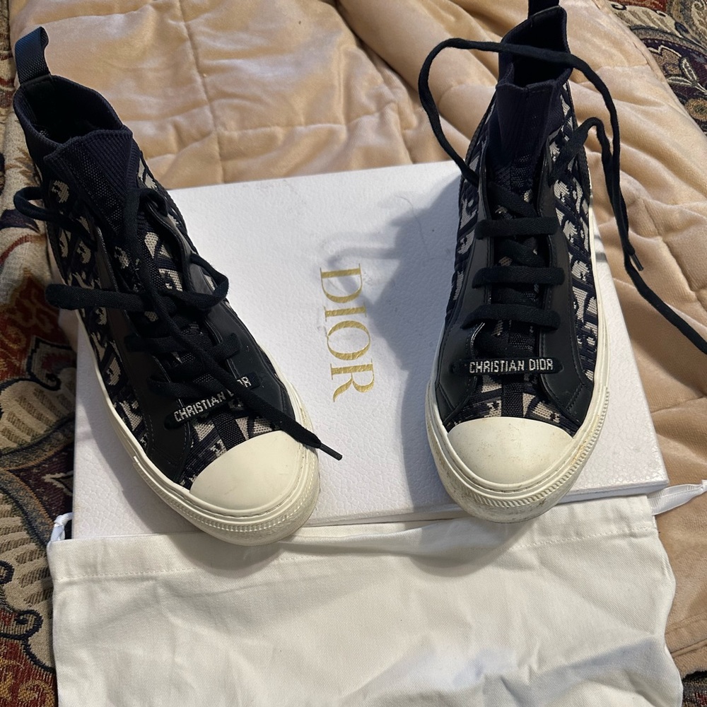 Dior high top sneakers